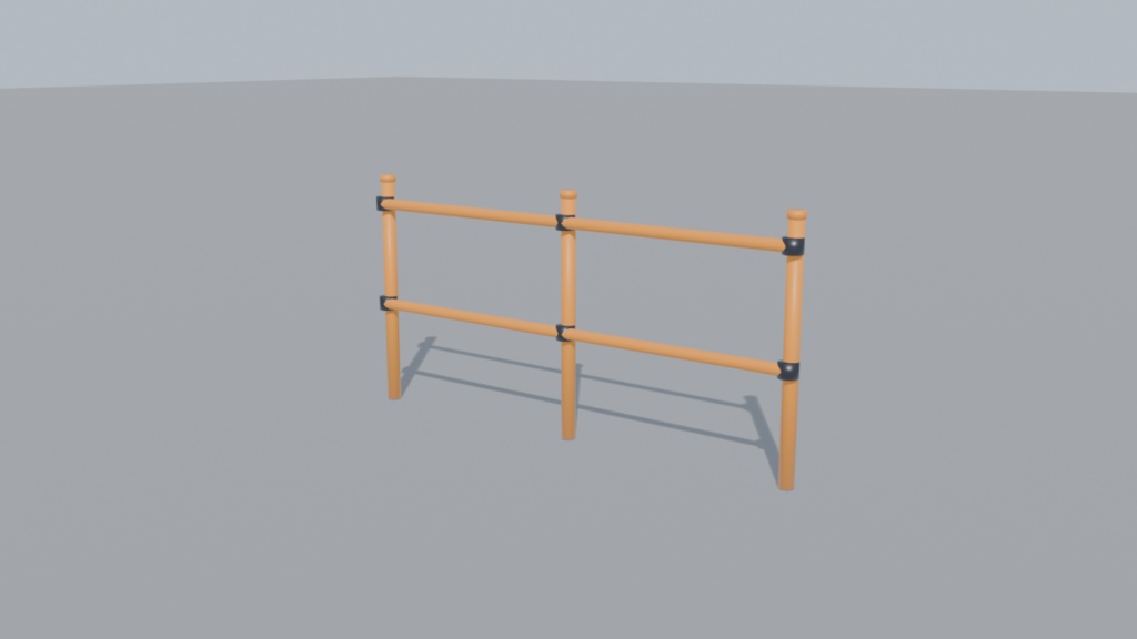【3Dモデル】日本の踏切セット|警報機・遮断機・柵|Blender・FBX・GLB