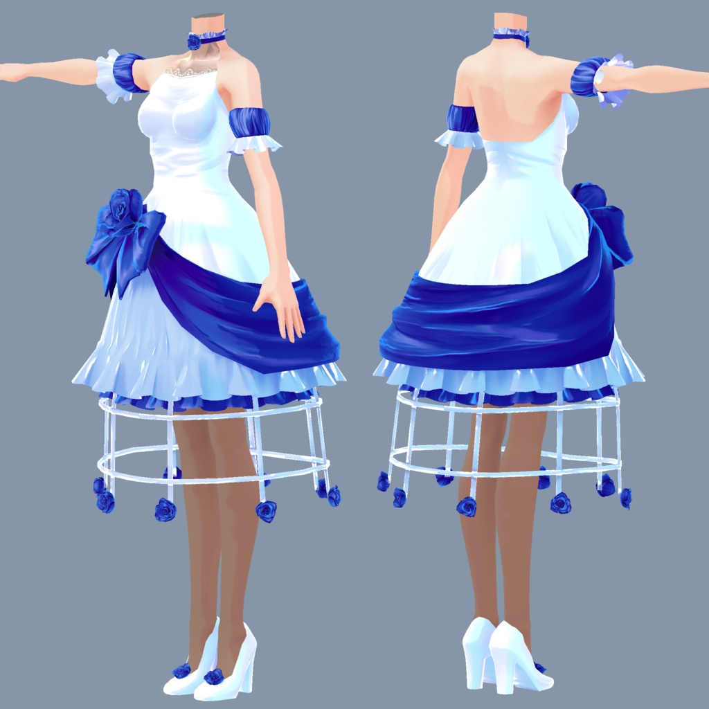 竹流式クリノリンドレス