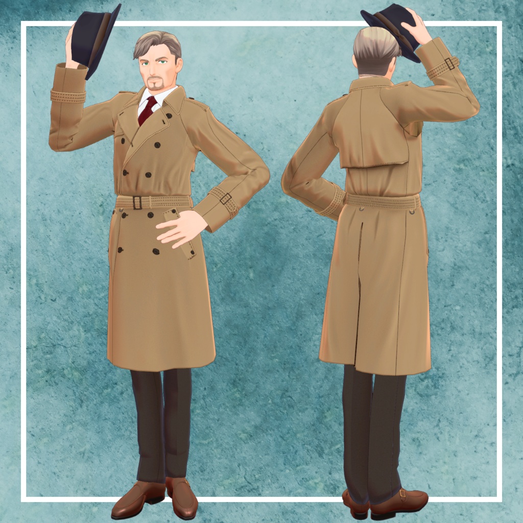 竹流式オリジナル3Dモデル「バートランドReNew」