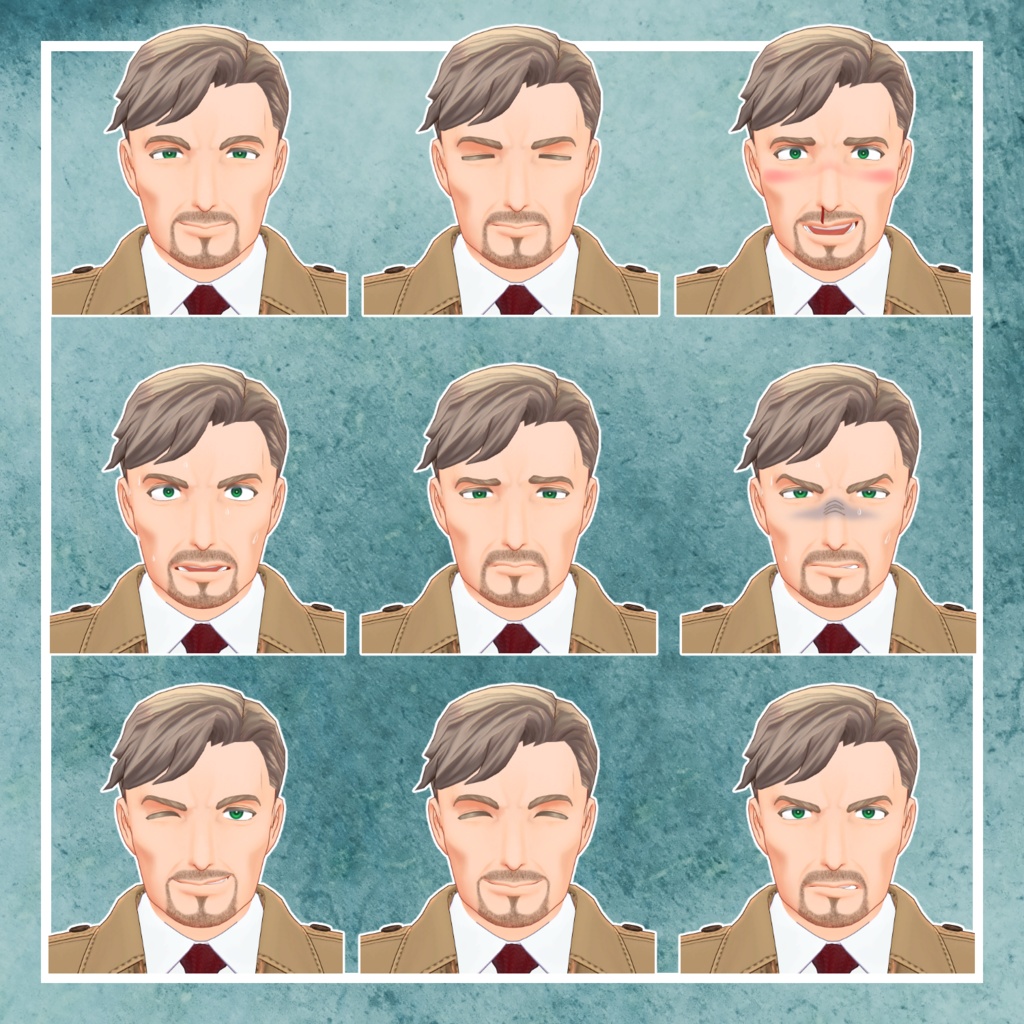 竹流式オリジナル3Dモデル「バートランドReNew」