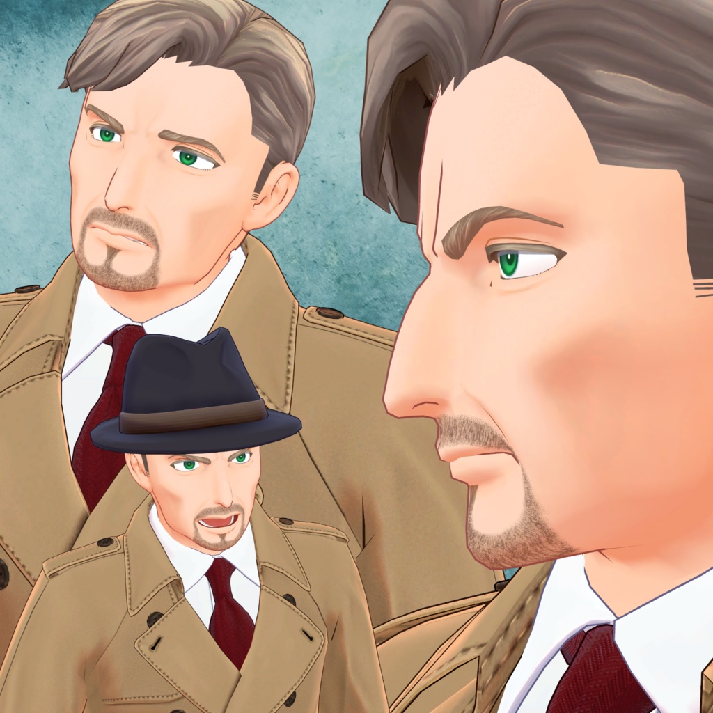 竹流式オリジナル3Dモデル「バートランドReNew」