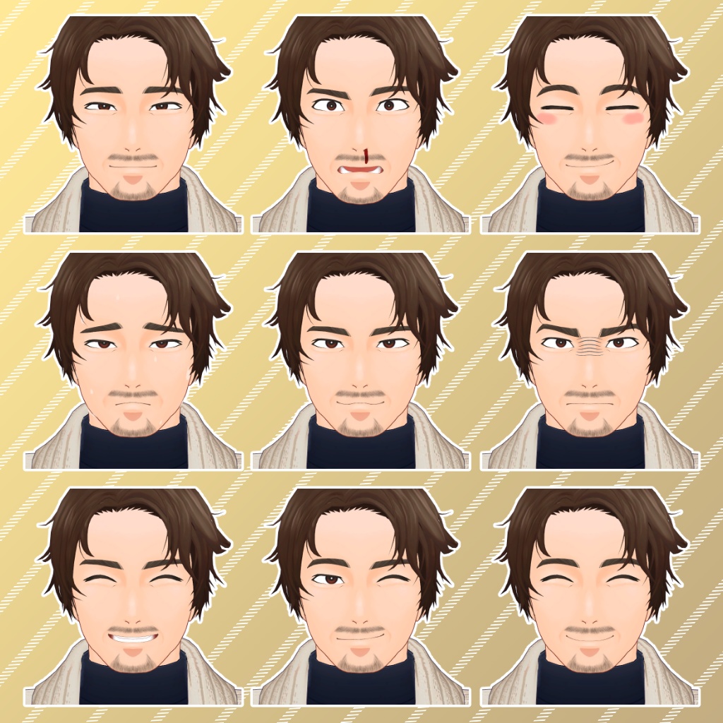 竹流式オリジナル3Dモデル「美春」