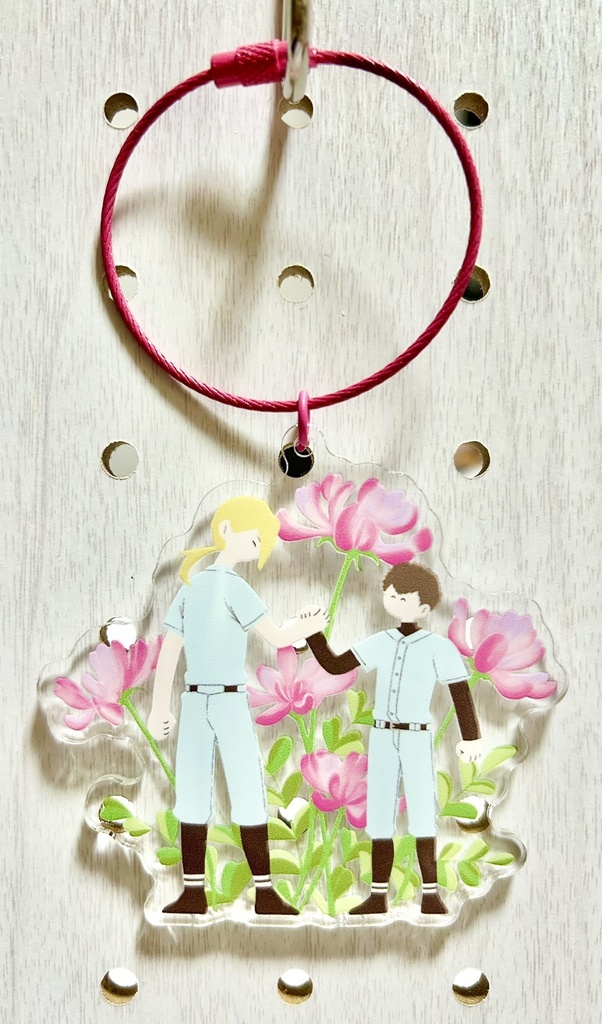 藤ヤマ 共通誕生花アクキー