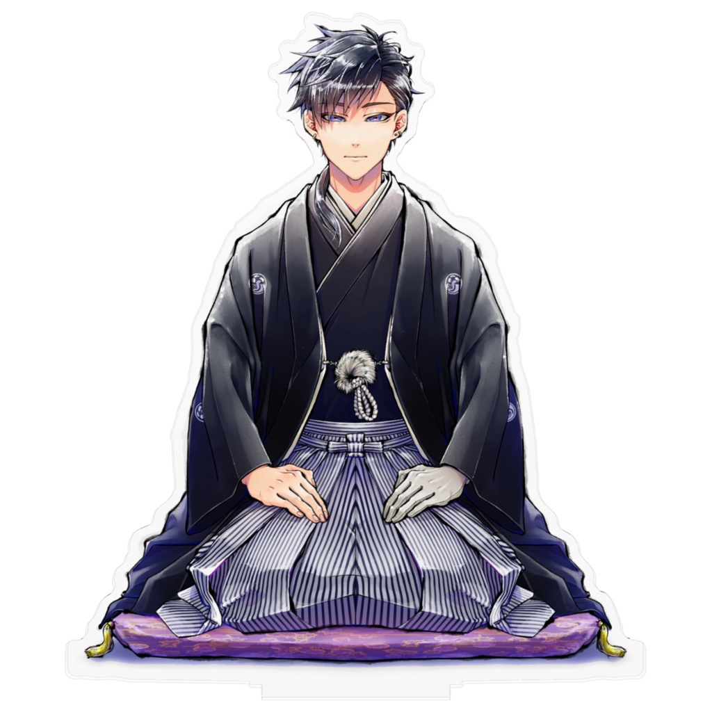 犬ノ神重 - 新年挨拶 紋付き袴アクリルスタンド