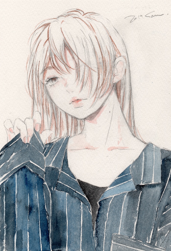 ドローイング/おやすみちゃん