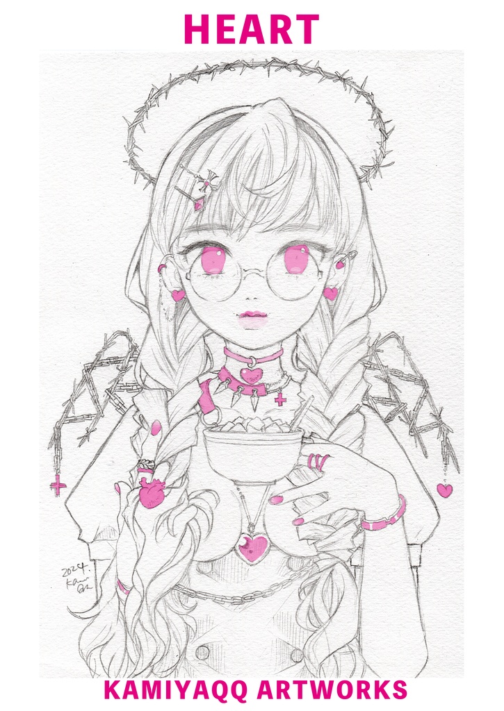 神谷QQ 画集 『HEART』