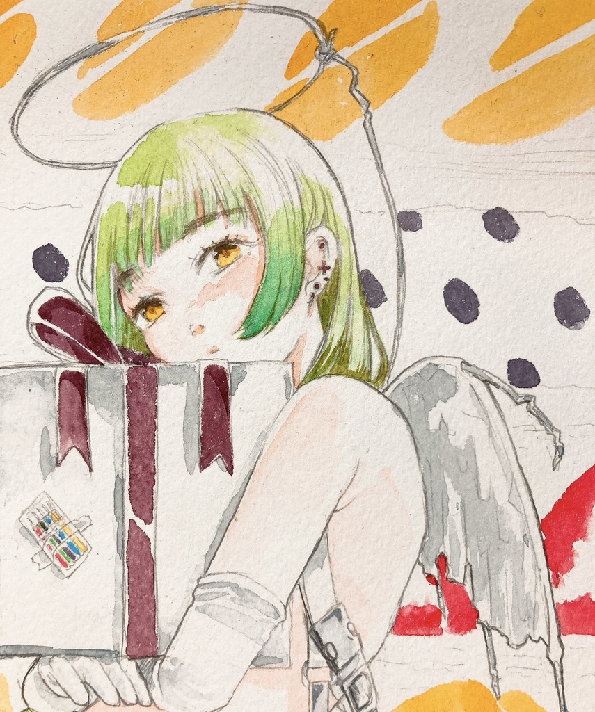 ドローイング/毎日誰かの誕生日ちゃん