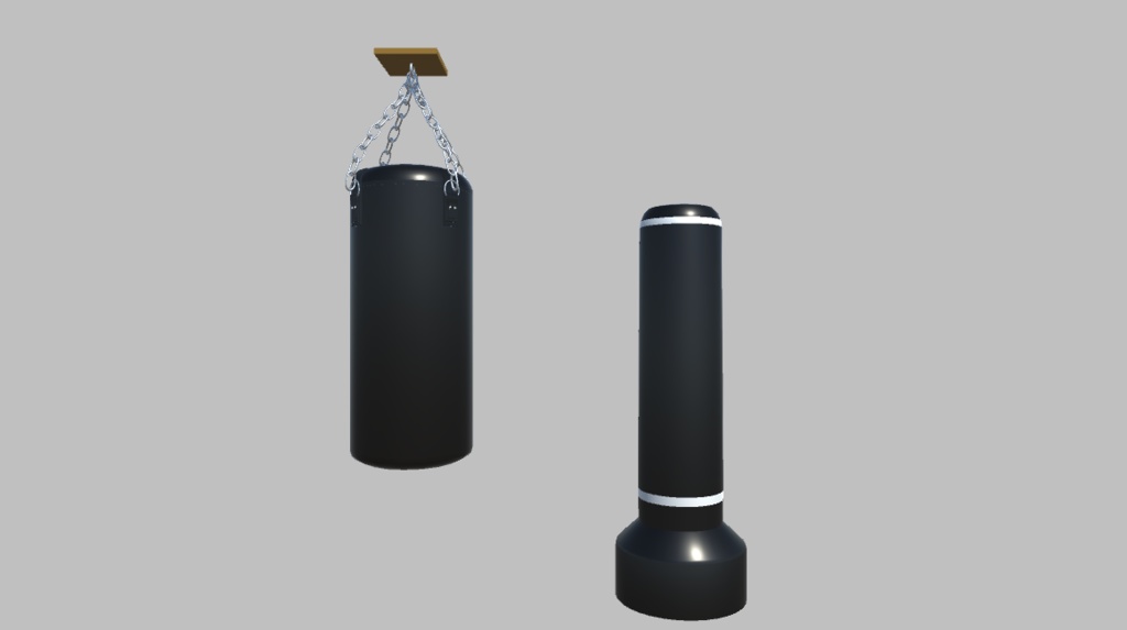 【3Dモデル】ボクシングジムにある道具たち(12点)