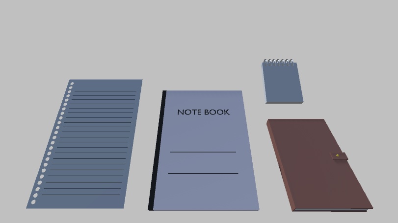 【3Dモデル】文房具セット(30点)