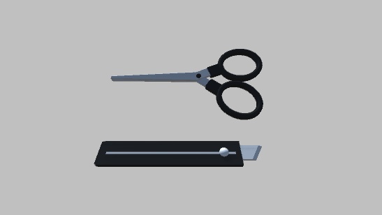 【3Dモデル】文房具セット(30点)