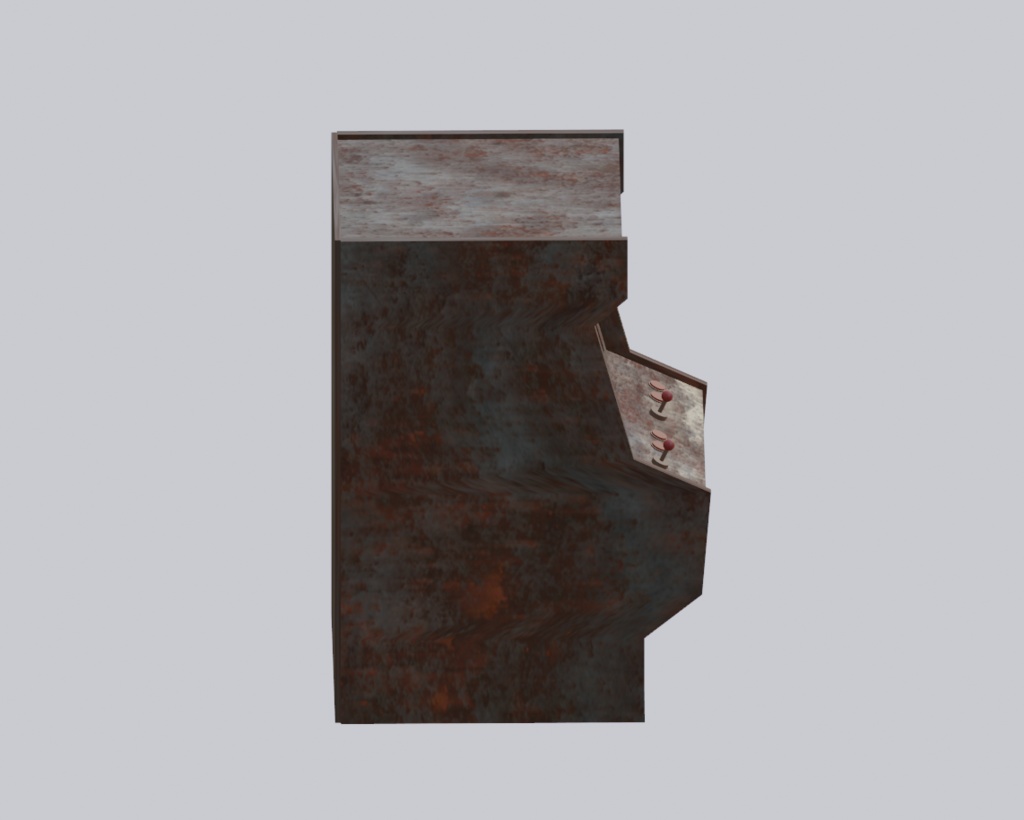 【無料3Dモデル】古いアーケードゲーム機