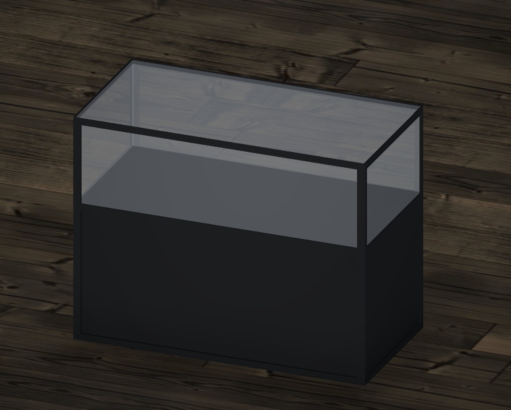 【無料3Dモデル】ショーケース2