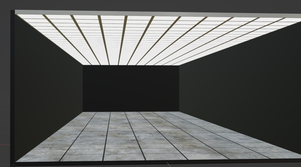 【無料3Dモデル】閉鎖された部屋