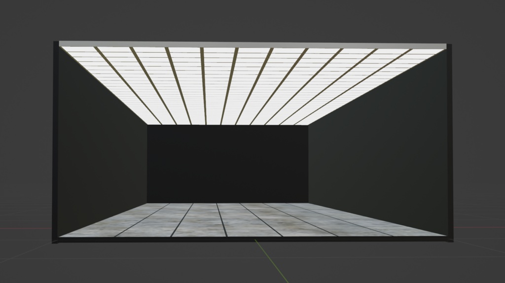 【無料3Dモデル】閉鎖された部屋