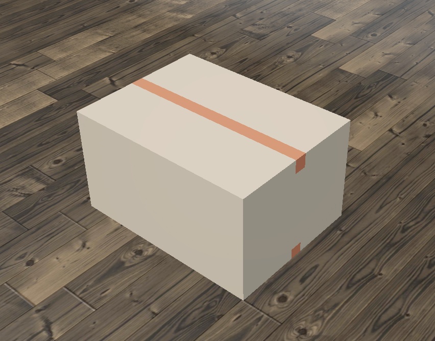 【無料3Dモデル】段ボール