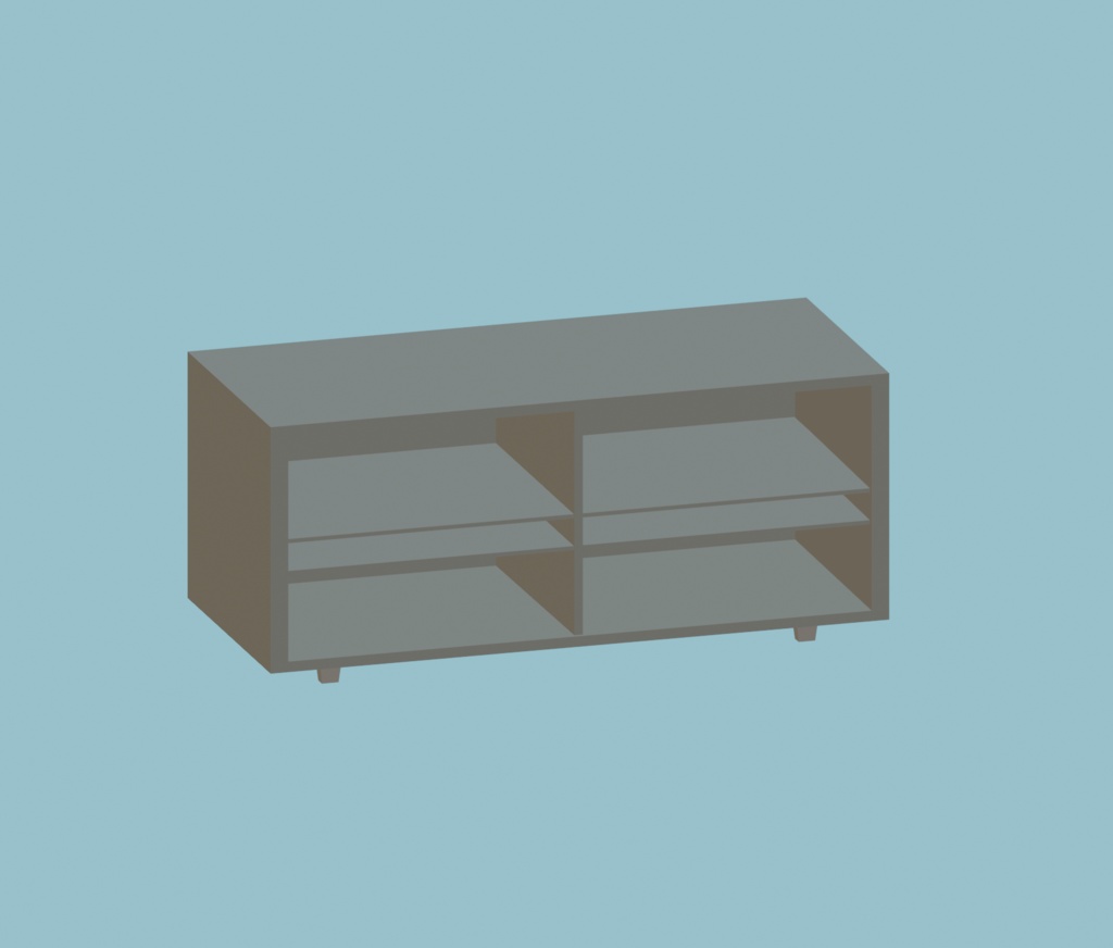 【無料3Dモデル】棚