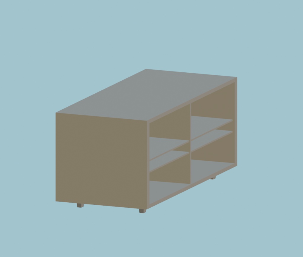 【無料3Dモデル】棚