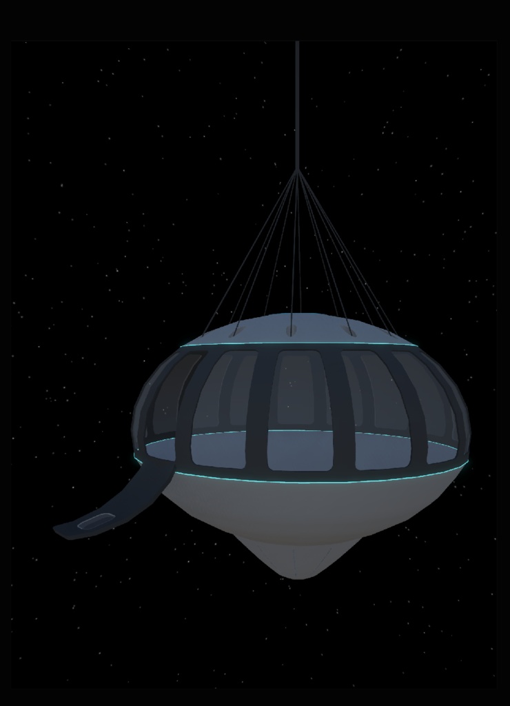 【3Dモデル】スペースバルーン