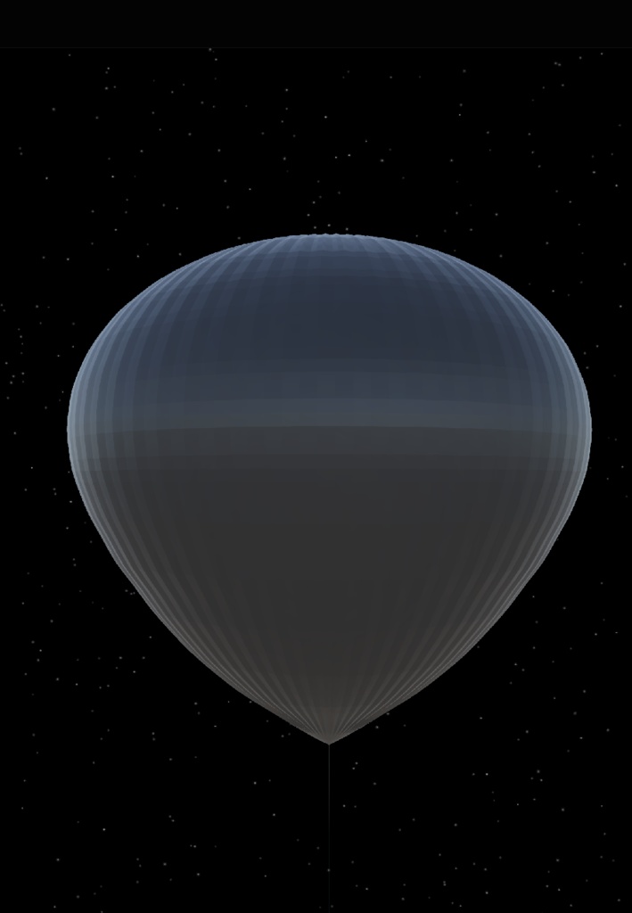 【3Dモデル】スペースバルーン