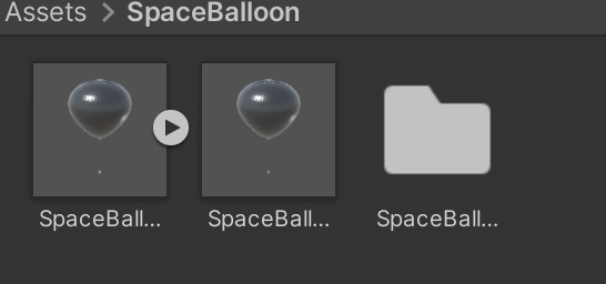【3Dモデル】スペースバルーン