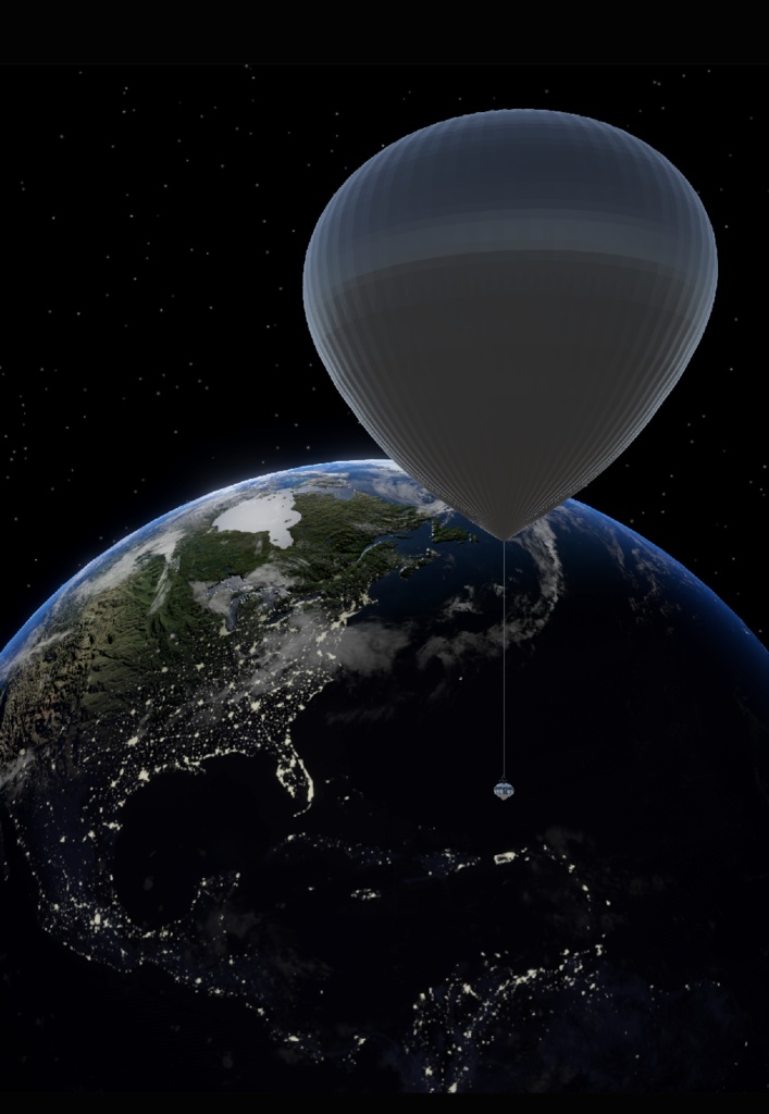 【3Dモデル】スペースバルーン