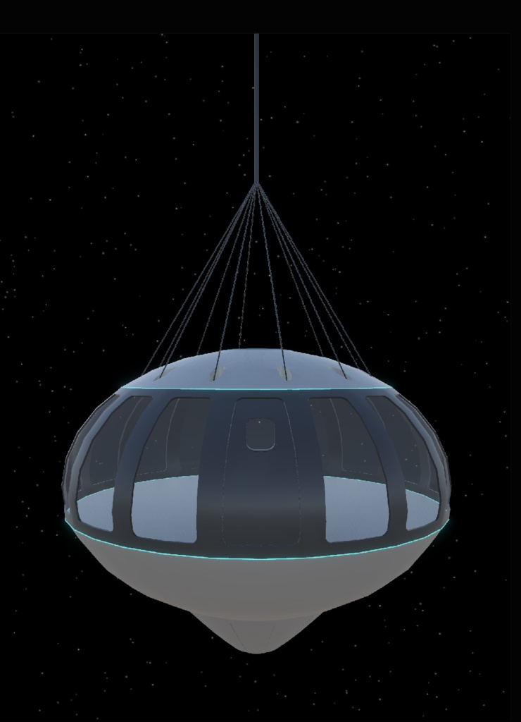 【3Dモデル】スペースバルーン