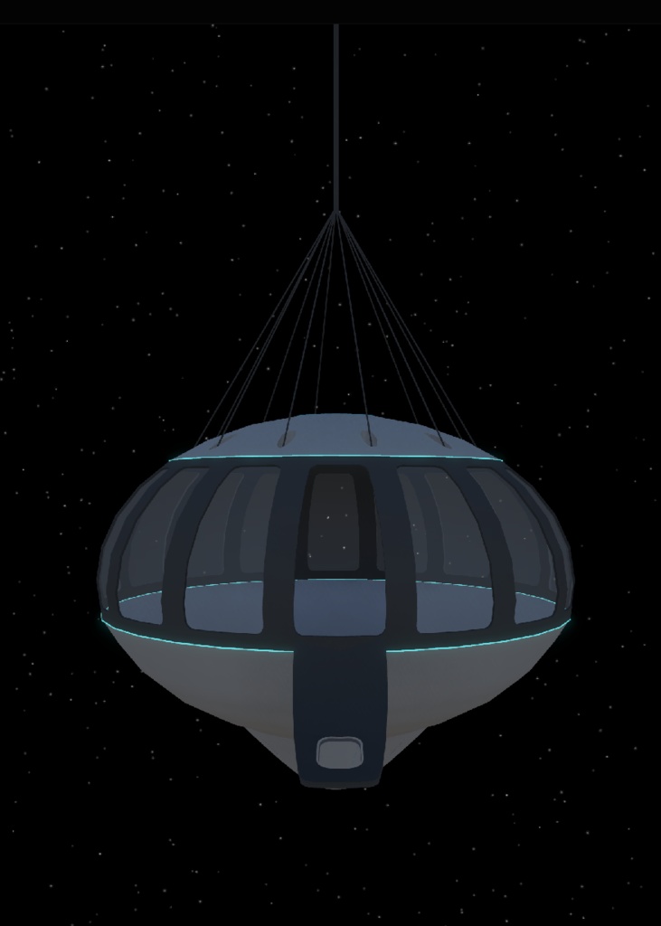 【3Dモデル】スペースバルーン