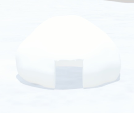 【無料3Dモデル】かまくら