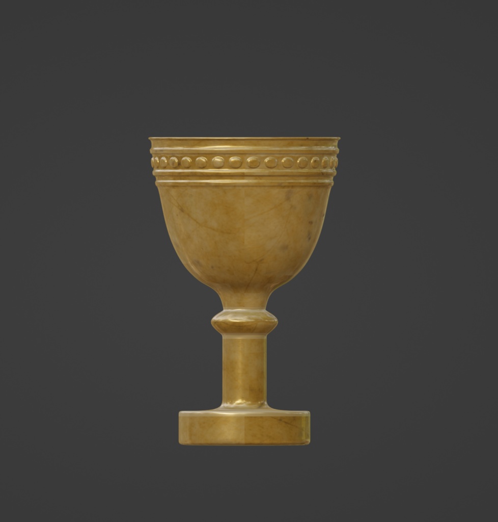 【3Dモデル】聖杯オブジェ