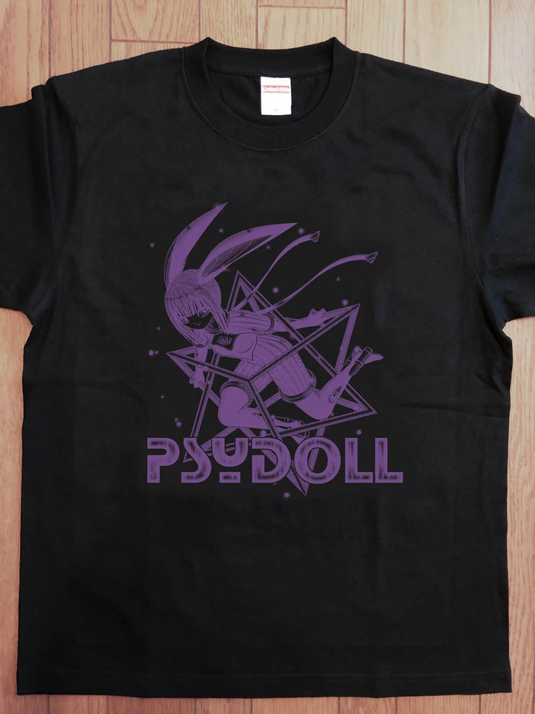 Tシャツ［PSYDOLL×千之ナイフ］Modus Operandi
