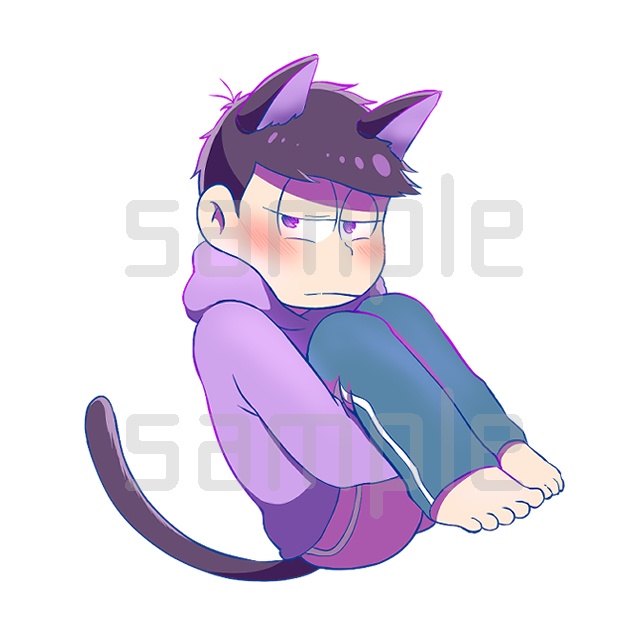 にゃんこ一松くんアクキー