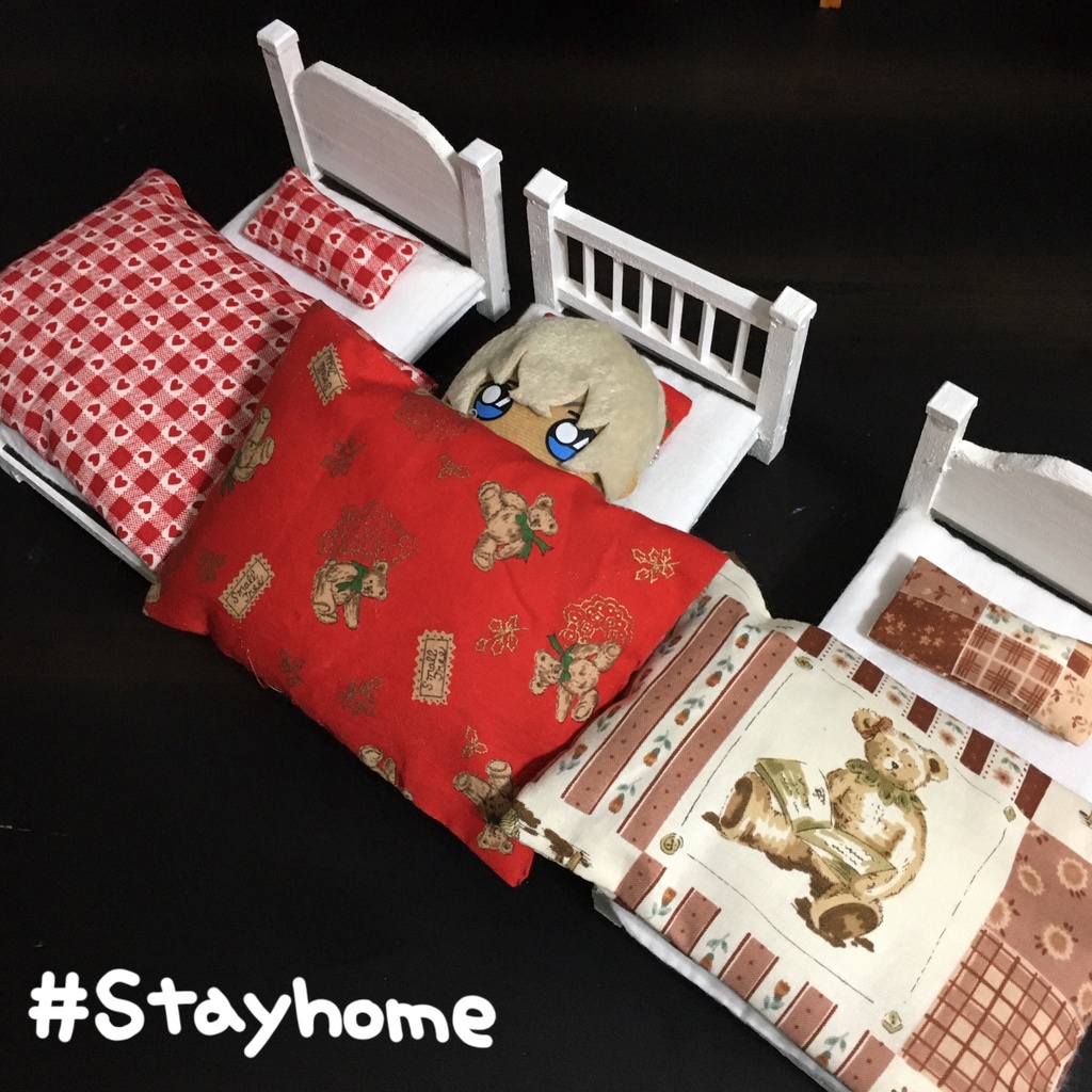 【販売終了】ぬい用ベッドセット