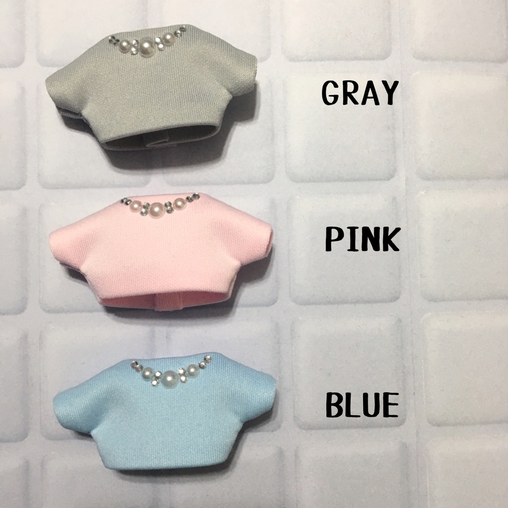 ビジュートップス&ハイウエストリボンパンツ