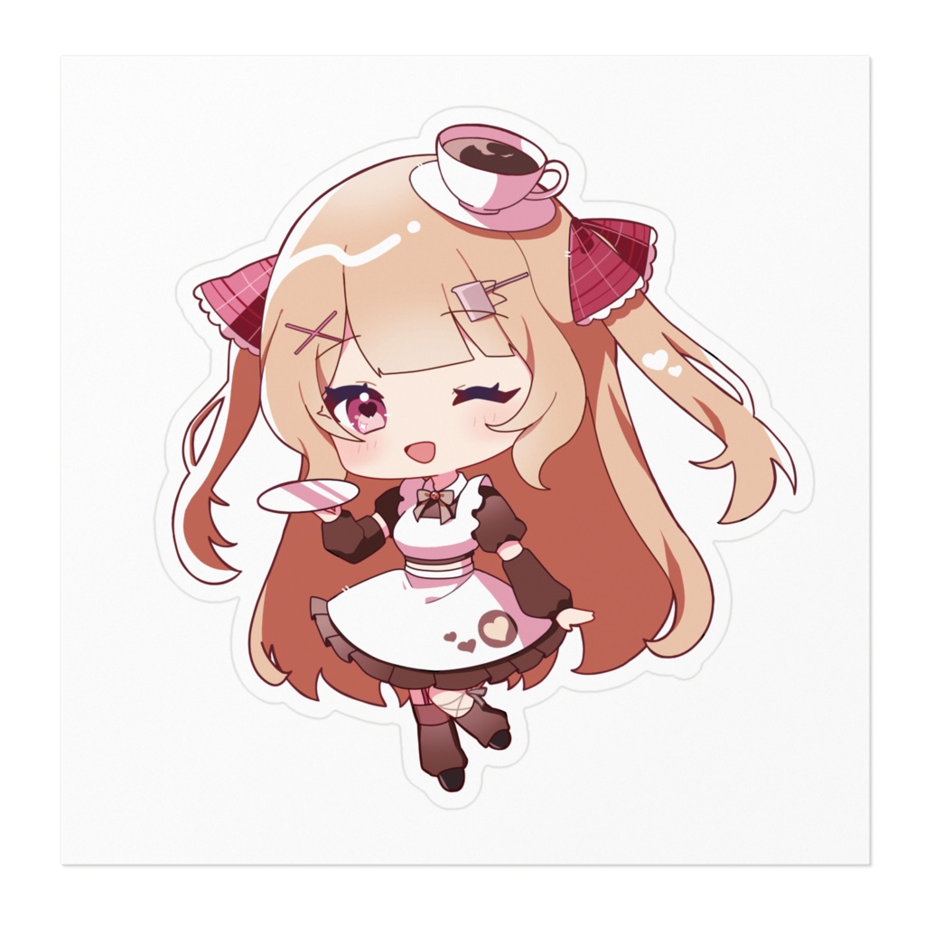 珈琲みる ステッカー