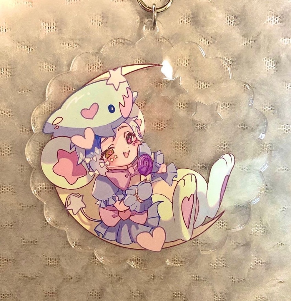 ゆめかわアクキー バラ