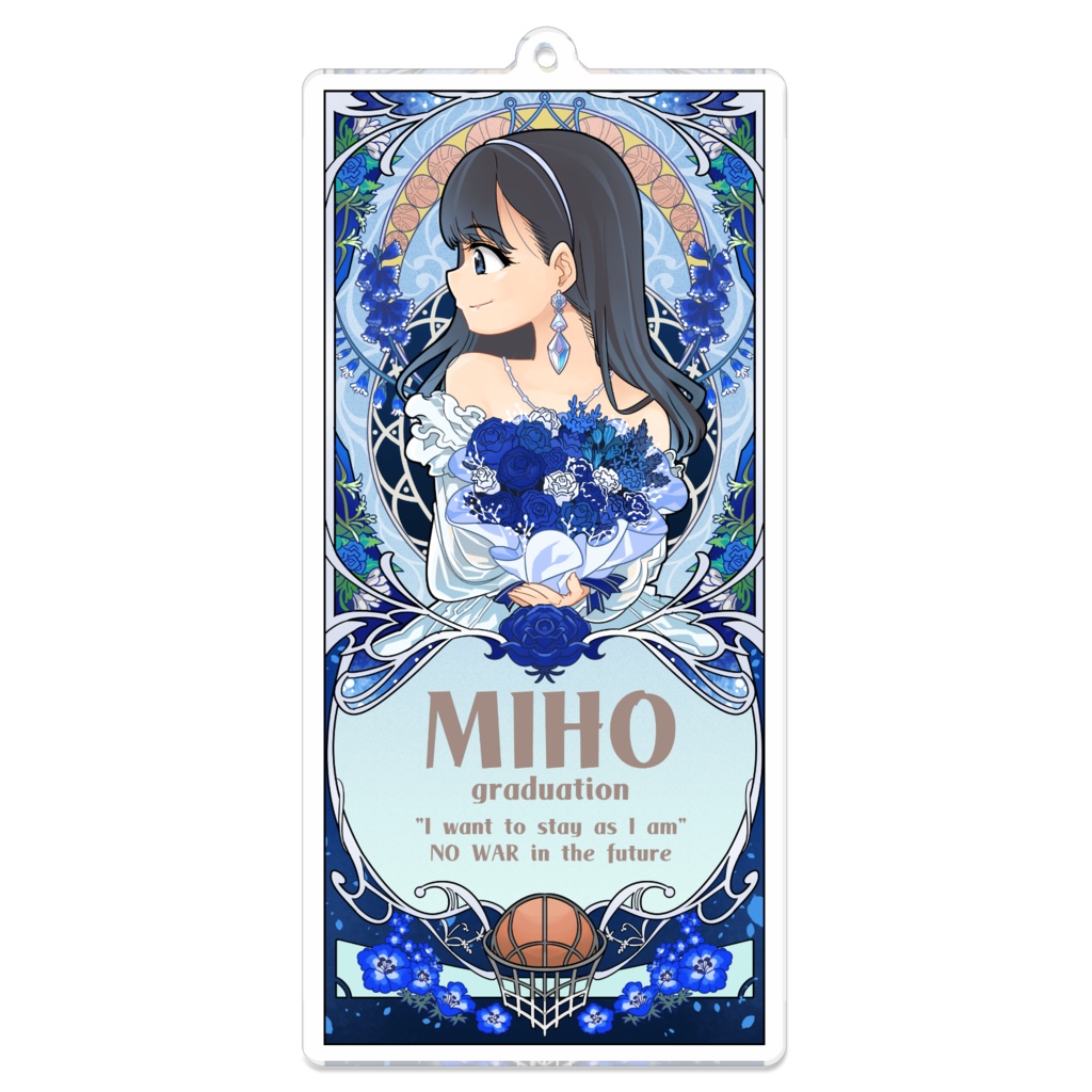 笑って卒業縦アクキー