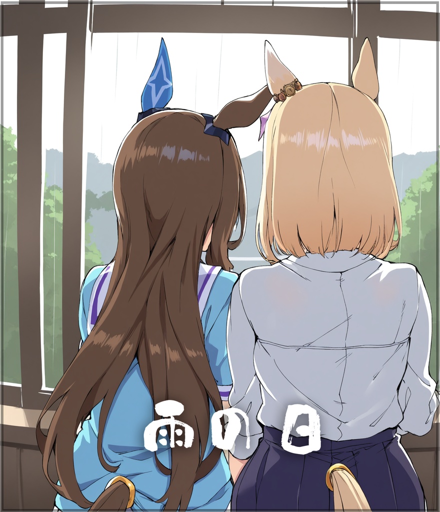 雨の日 ウマ娘