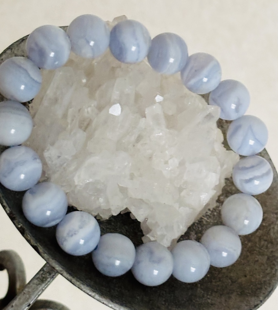 ブルーレースアゲート　11mm ブレスレット