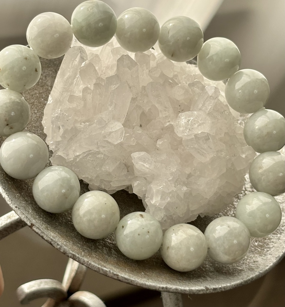 糸魚川翡翠　ブレスレット　10ｍｍ