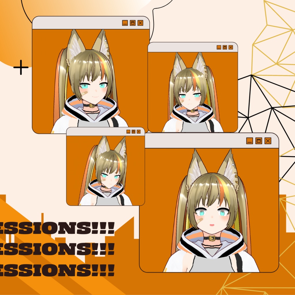 40% OFF FOR A LIMITED TIME ONLY!!!【V t u b e r  M o d e l  |  O R I G I N A L  M O D E L】NYANDROID THIEF