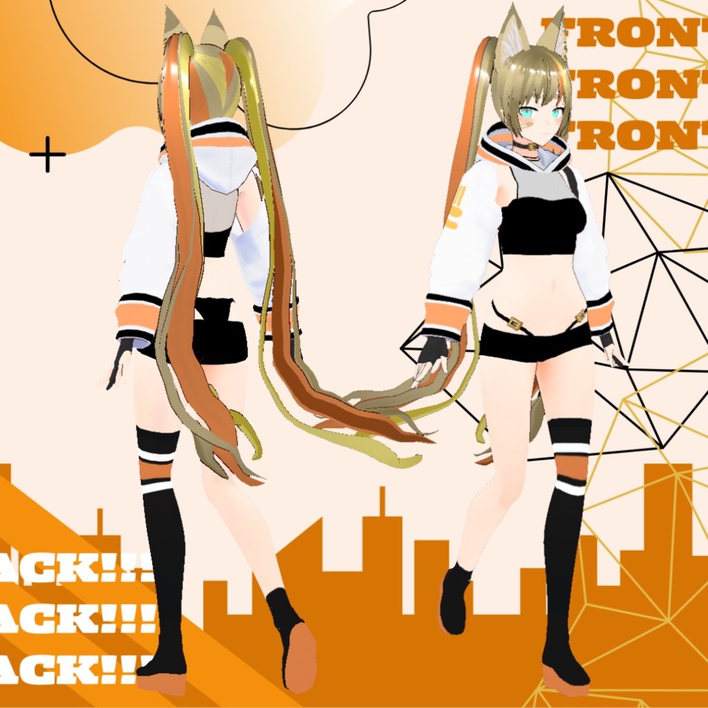 40% OFF FOR A LIMITED TIME ONLY!!!【V t u b e r  M o d e l  |  O R I G I N A L  M O D E L】NYANDROID THIEF