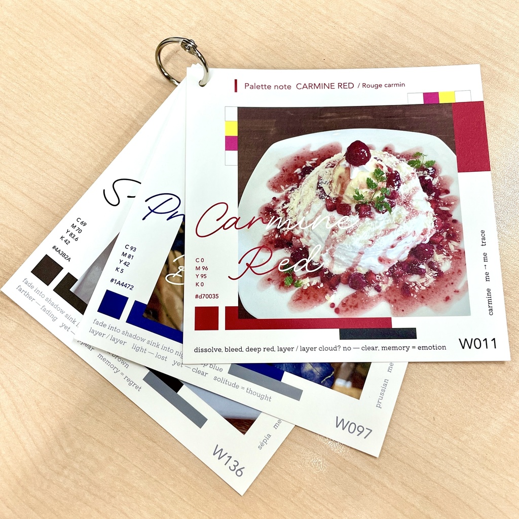 Palette note スクエアカードセット