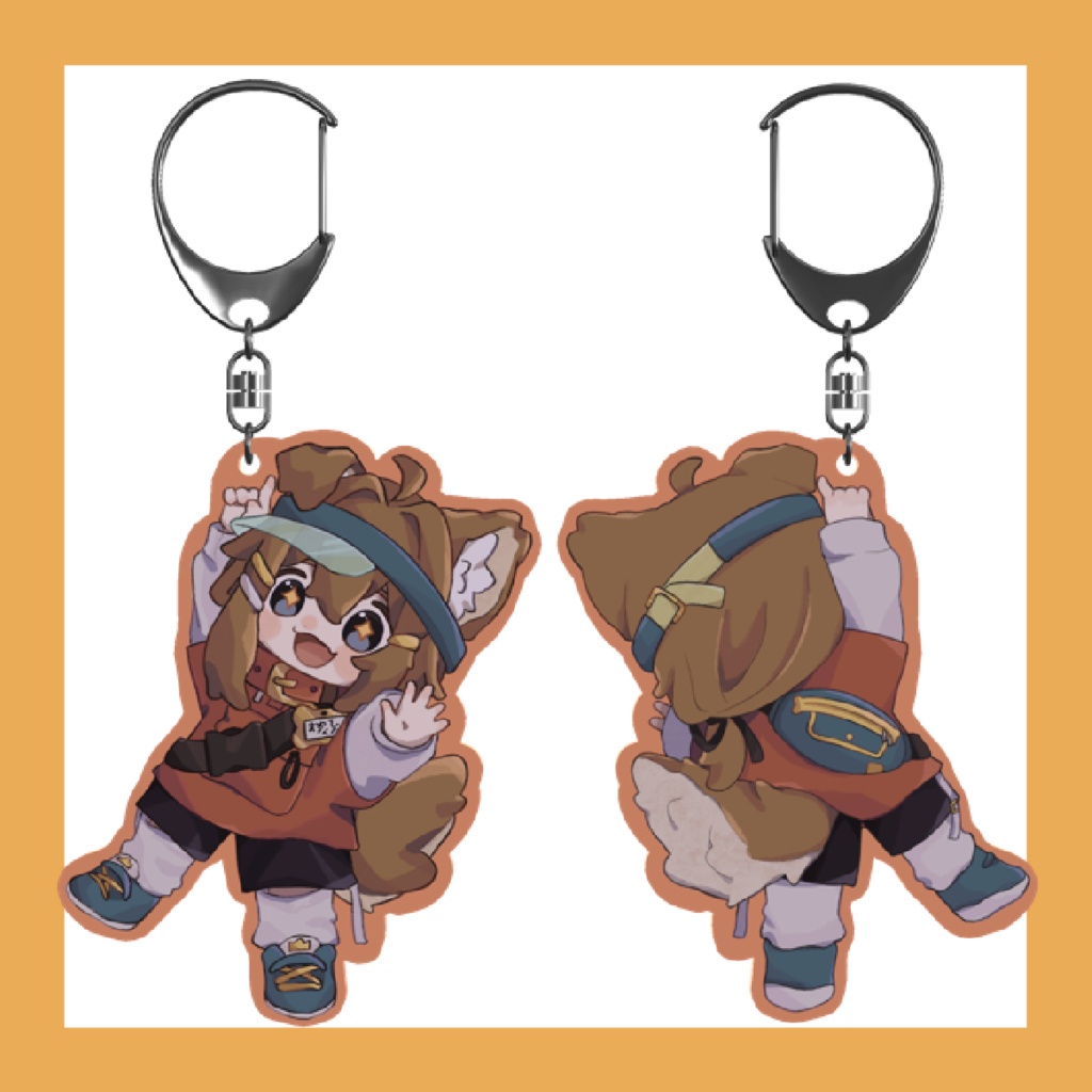 ぶらさがりキーホルダー