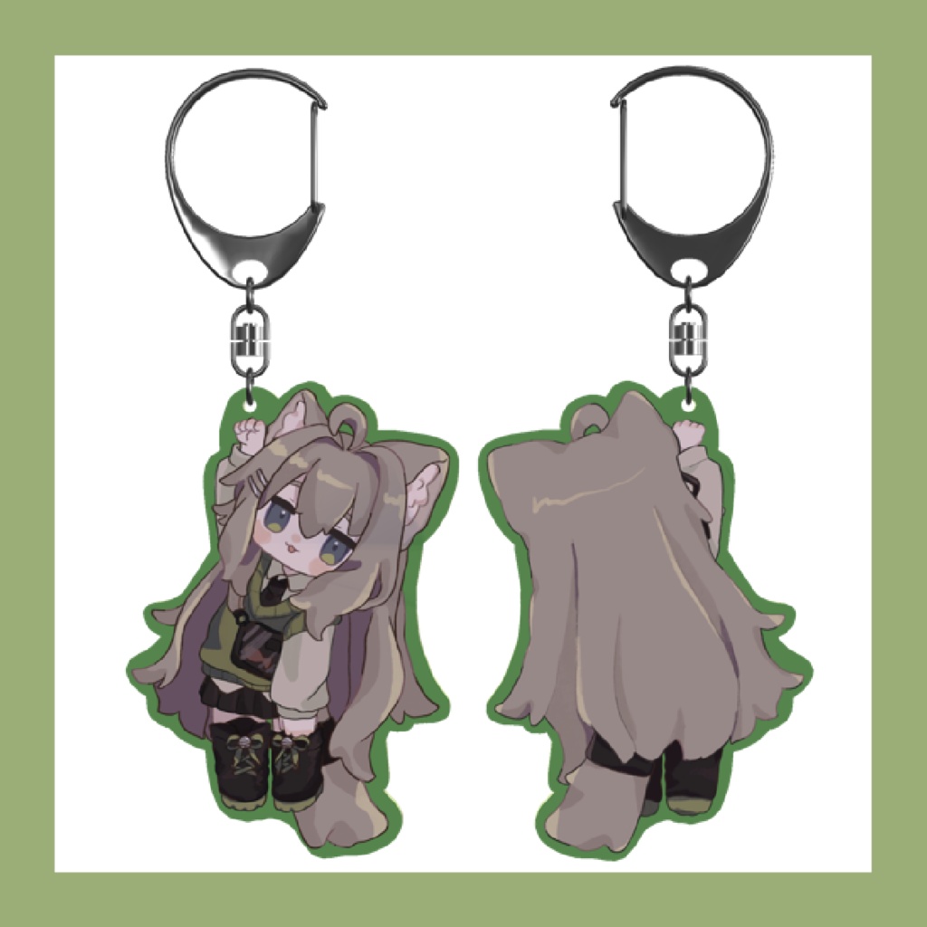 ぶらさがりキーホルダー