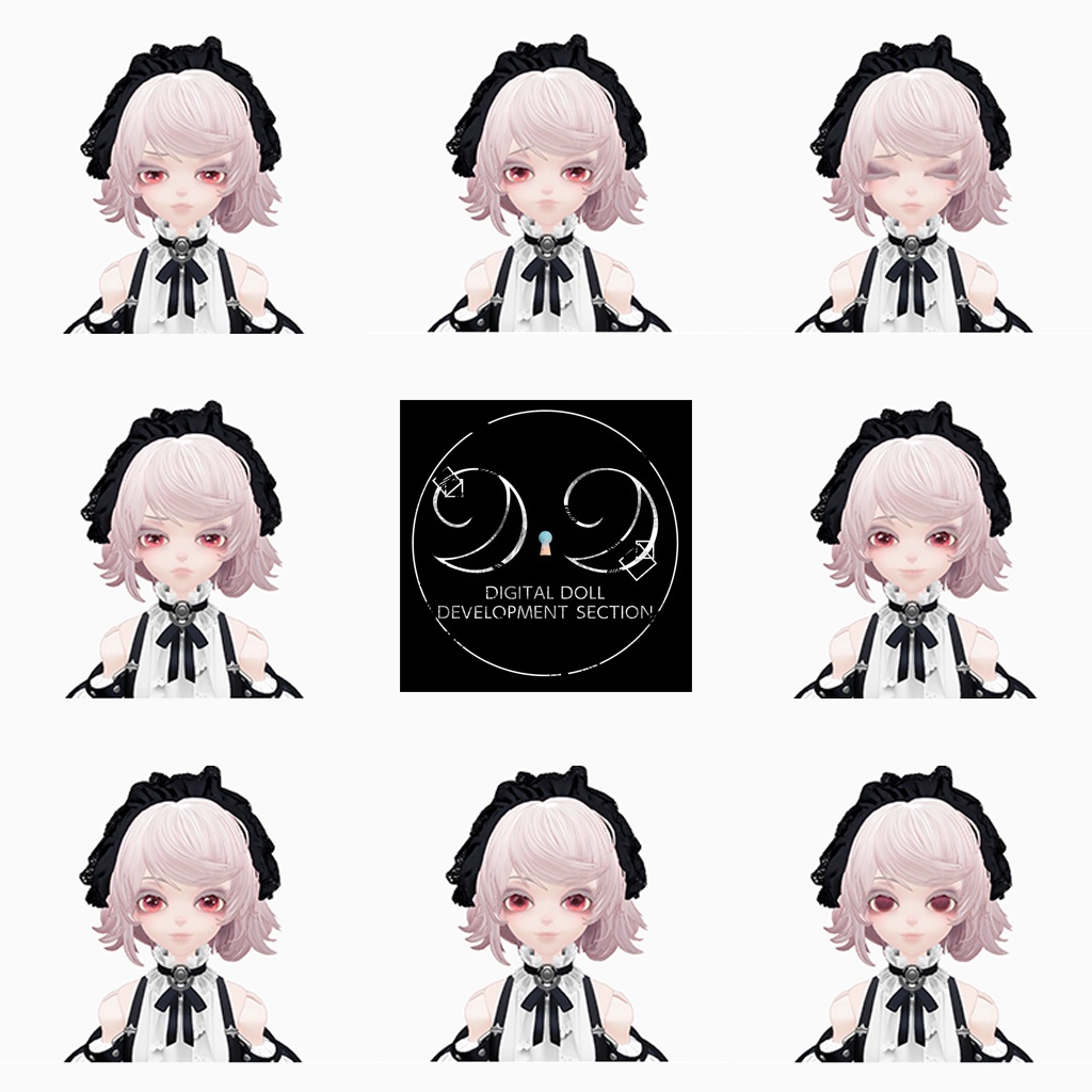 【VRC/VRM 対応3Dモデル】マリア・ブーゲンビリア