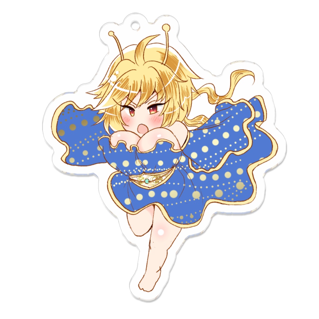 【ヒラ族の話】千暁アクリルキーホルダー