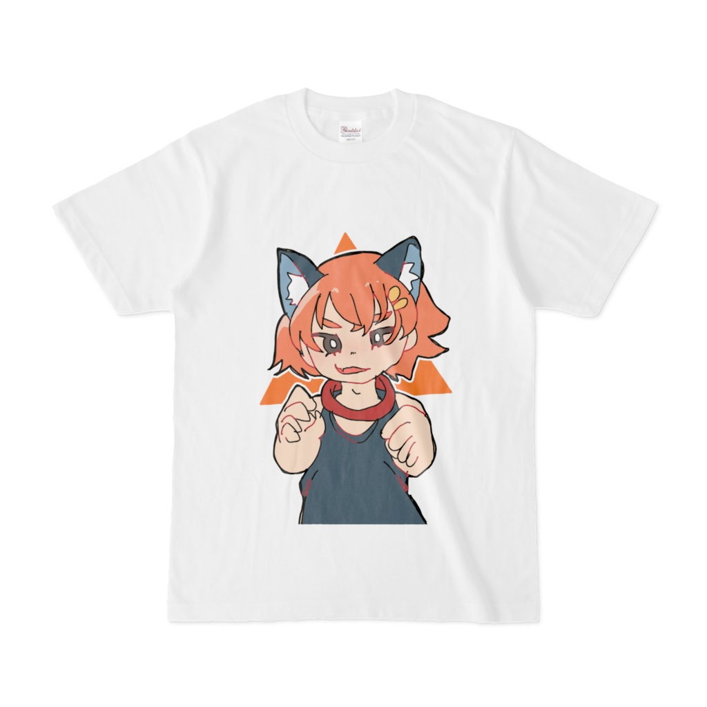 ケモミミ男の娘Tシャツその1（オンデマンド販売）