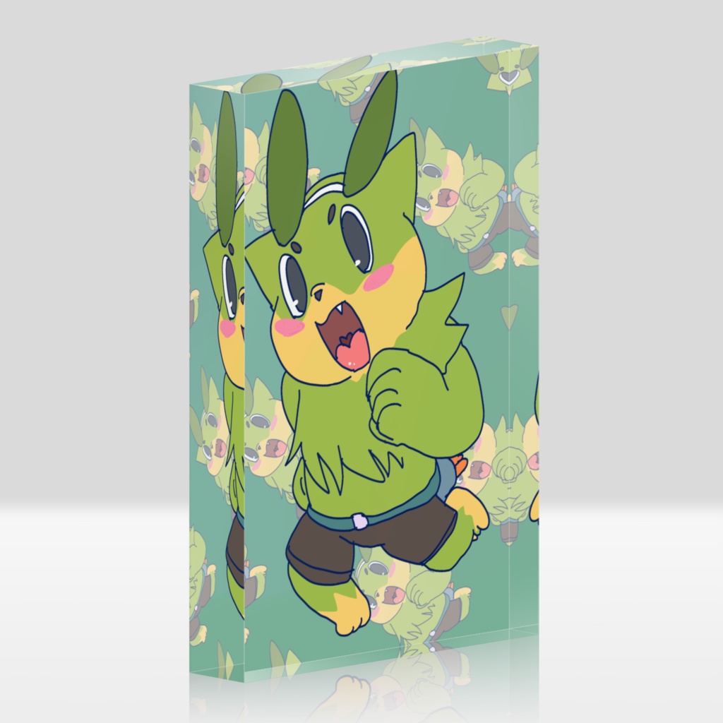 よりくんアクリルブロック（オンデマンド販売）