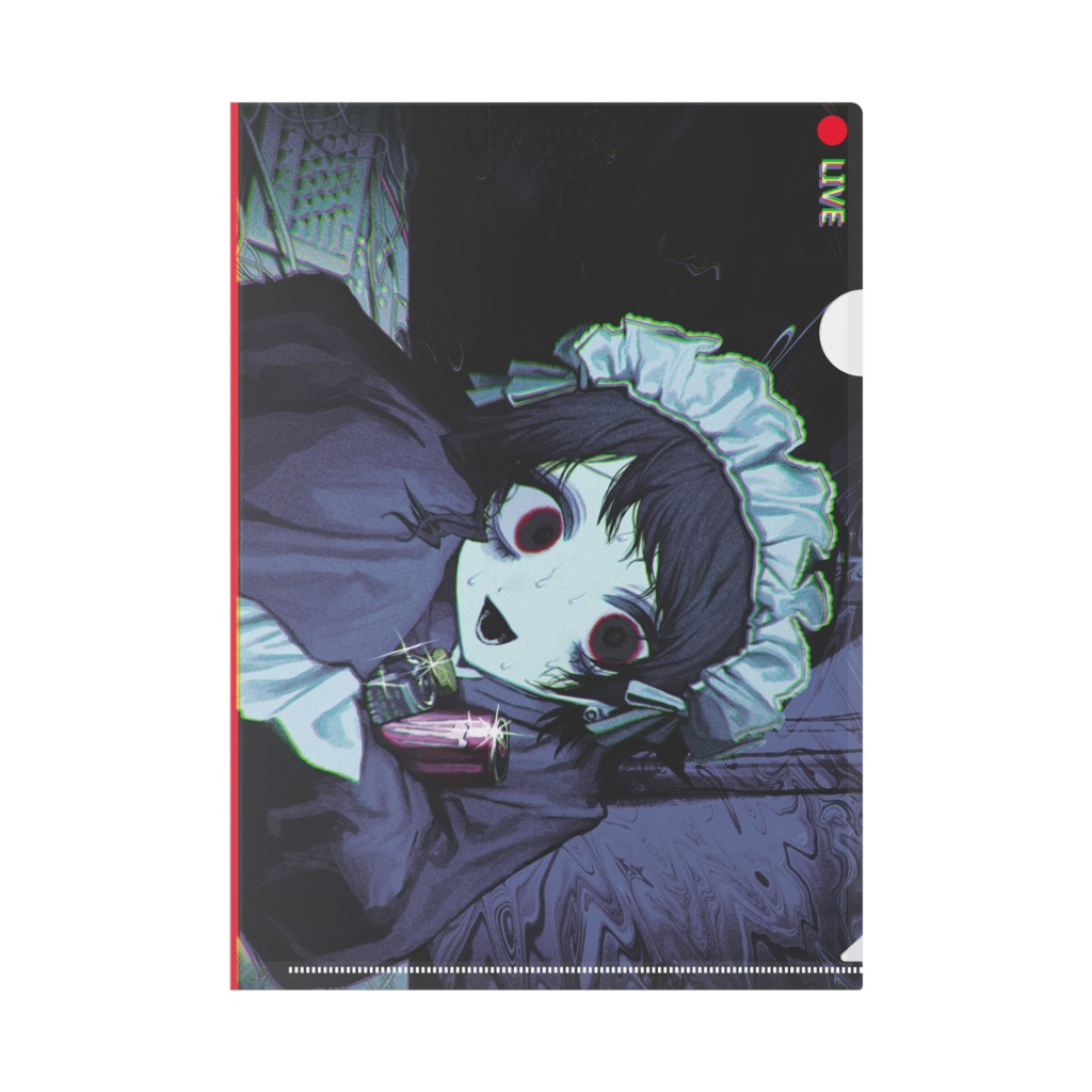 【2周年記念】愛禅りすかくんクリアファイル