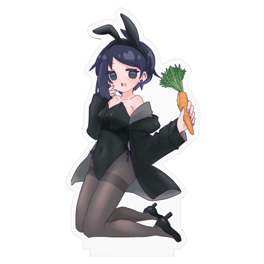 【バニーの日】愛禅りすかくんバニーコスアクスタ